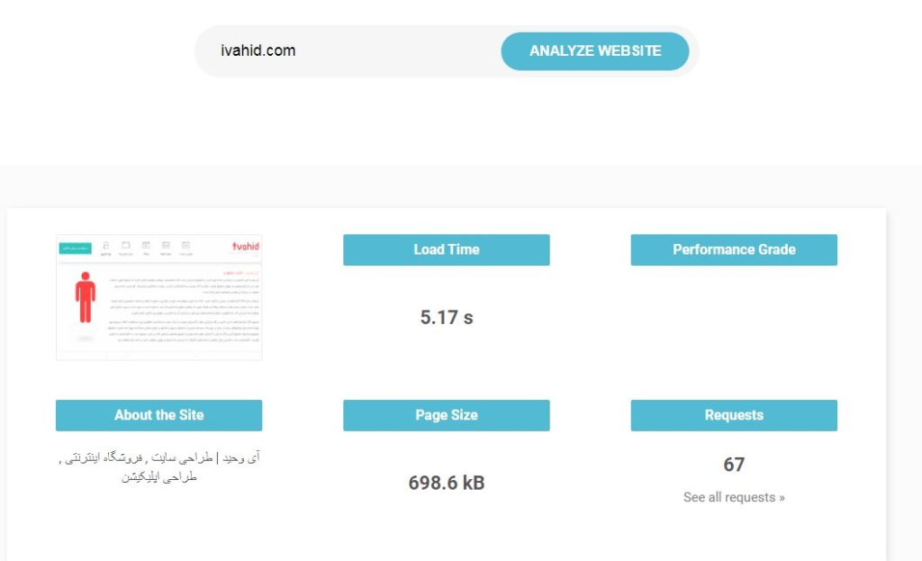 ابزارهای بررسی سرعت سایت