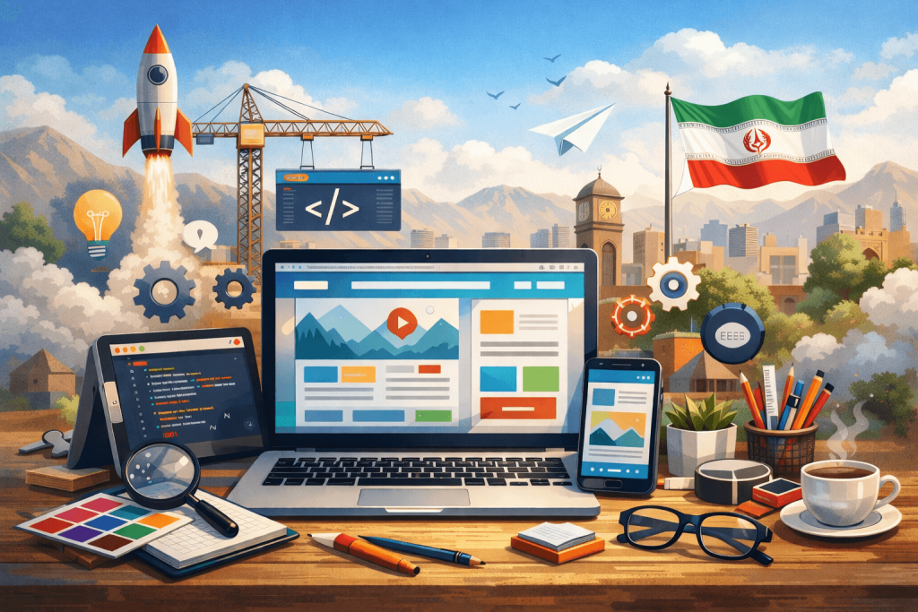 13 بهترین آموزشگاه های طراحی سایت در اندیشه - هزینه + مشاوره
